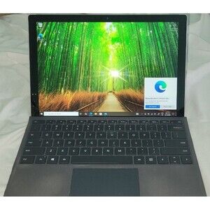 Microsoft Surface Pro 5 128gb (cracked screen on the side), 100% working